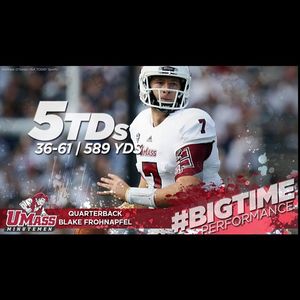 Image post by @umassfootball on Instagram