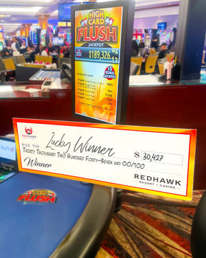 Image post by @redhawkcasino on Instagram