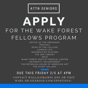 Image post by @wfuniversity on Instagram