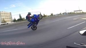 Video post by @wolfridesbikesWRB on Facebook
