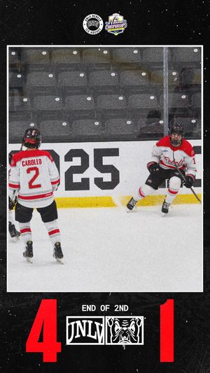 Image post by @UNLVRebelHockey on Twitter
