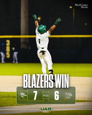 Image post by @uab_baseball on Instagram