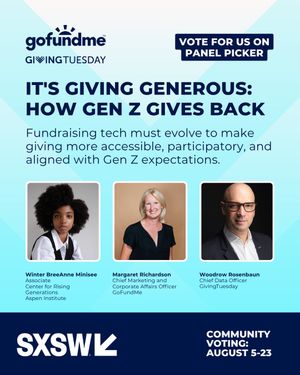 Image post by @givingtuesday on Instagram
