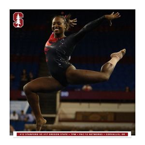 Image post by @stanfordgymnastics on Instagram