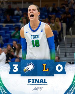 Image post by @fgcu_vb on Instagram