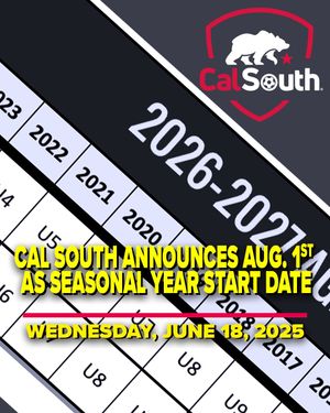 Image post by @calsouthsoccer on Instagram