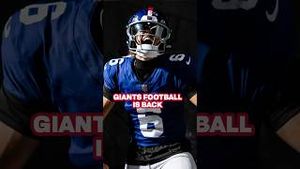 Video post by @nygiants on YouTube