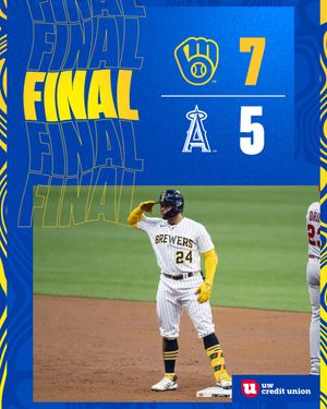 Image post by @Brewers on Twitter
