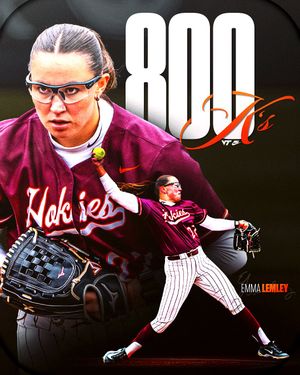 Image post by @hokiessoftball on Instagram