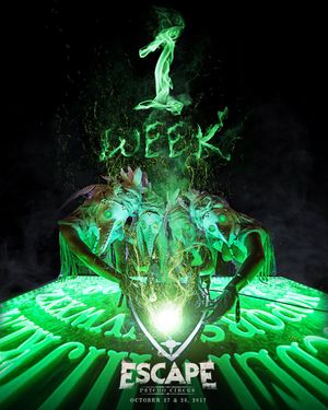 Image post by @EscapeHalloween on Twitter
