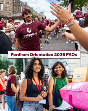 Image post by @fordhamuniversity on Instagram