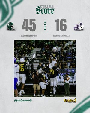 Image post by @sacstateathletics on Instagram