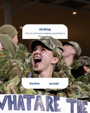 Image post by @usafaadmissions on Instagram