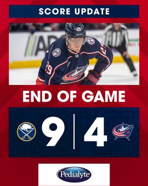 Image post by @BlueJacketsNHL on Twitter
