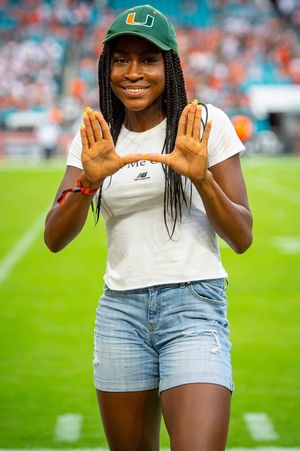Image post by @MiamiHurricanes on Twitter