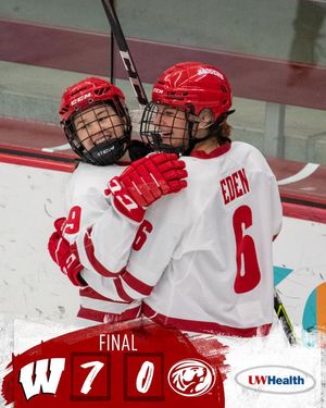 Image post by @badgerwhockey on Instagram