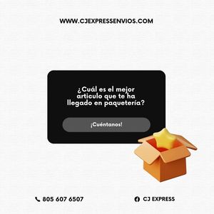 Image post by @cjexpress.paqueteria on Facebook