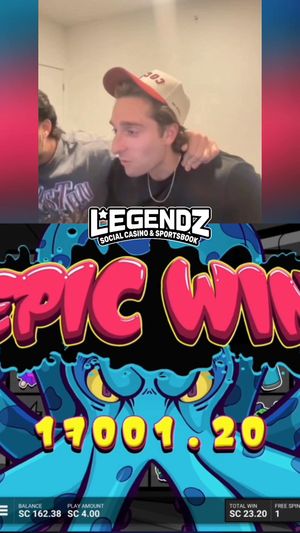Image post by @Legendzcasino on Facebook