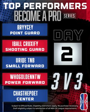 Image post by @NBA2KLeague on Twitter