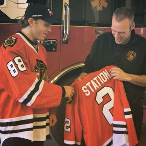 Image post by @nhlblackhawks on Instagram