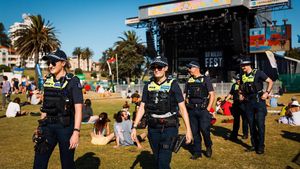 Image post by @victoriapolice on Instagram