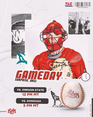 Image post by @UNMLoboBaseball on Twitter