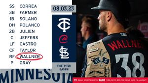 Image post by @Twins on Twitter/X