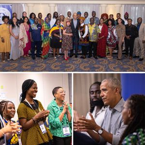 Image post by @ObamaFoundation on Twitter