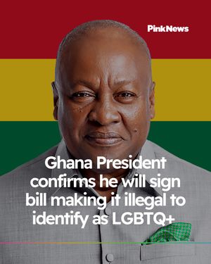 Image post by @pinknews on Instagram