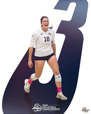 Image post by @gw_volleyball on Instagram
