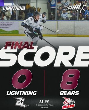 Image post by @brisbanelightninghockey on Instagram