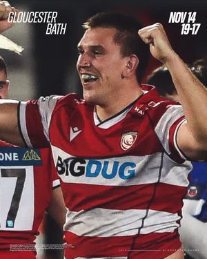 Image post by @officialgloucesterrugby on Instagram