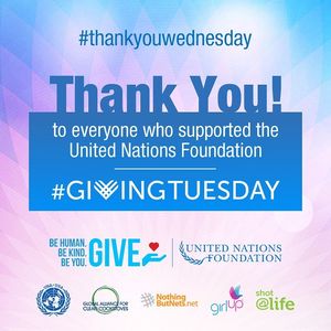 Image post by @unfoundation on Instagram