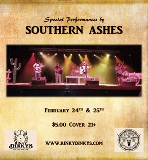 Image post by @SouthernAshesMusic on Facebook
