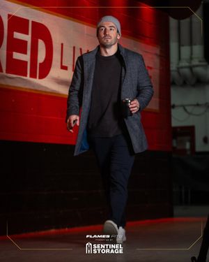 Image post by @NHLFlames on Twitter