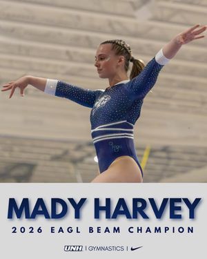 Image post by @unhgymnastics on Instagram