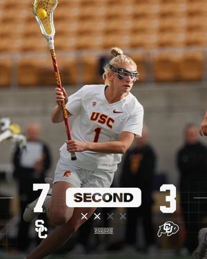 Image post by @USCTrojansLax on Twitter