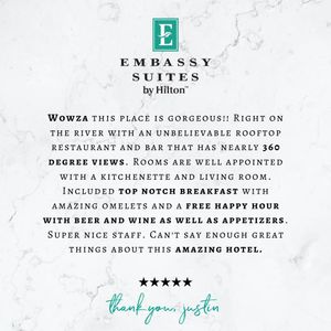 Image post by @embassysuitesgvilledt on Instagram