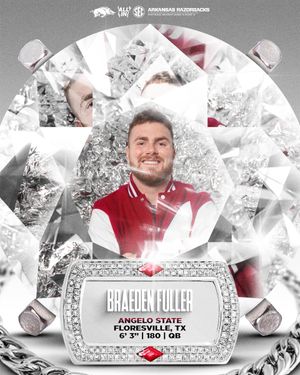 Image post by @RazorbackFB on Twitter
