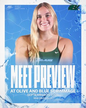 Image post by @tulaneswimdive on Instagram