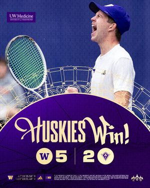 Image post by @uw_mtennis on Instagram