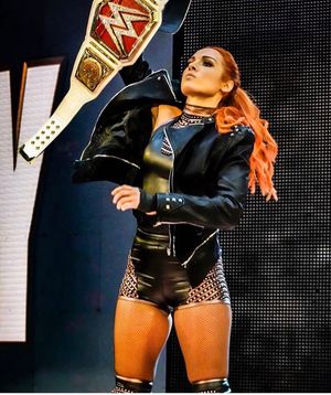 Image post by @beckylynchwwe on Instagram