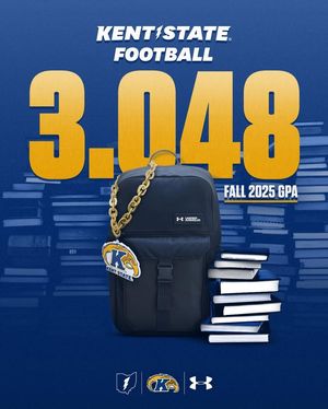 Image post by @KentStFootball on Facebook
