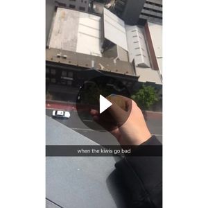 Video post by @anawigmore on Snapchat