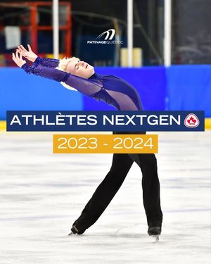Image post by @patinageqc on Facebook