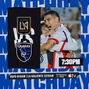Image post by @SJEarthquakes on Twitter/X
