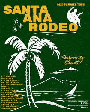 Image post by @santaanarodeoband on Instagram