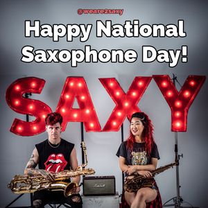 Image post by @weare2saxy on Instagram