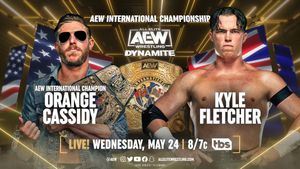 Image post by @AEW on Twitter