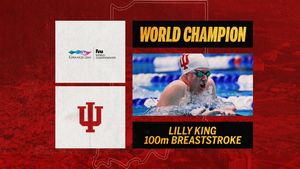 Image post by @IndianaSwimDive on Twitter